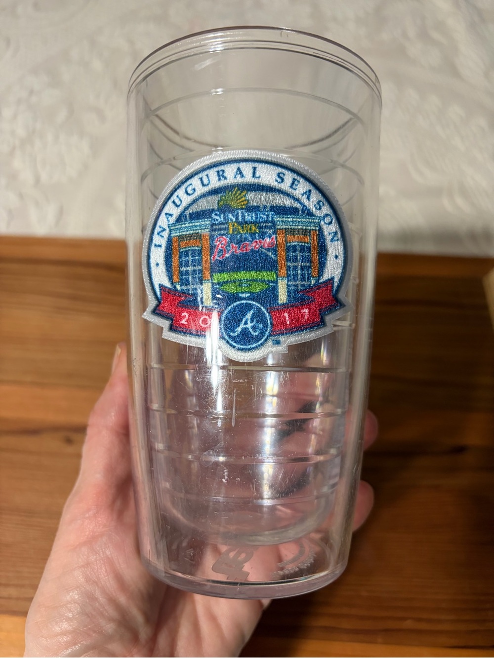 Atlanta Braves Inaugural Season Clear Tervis Tumbler - 2017 collectible collect